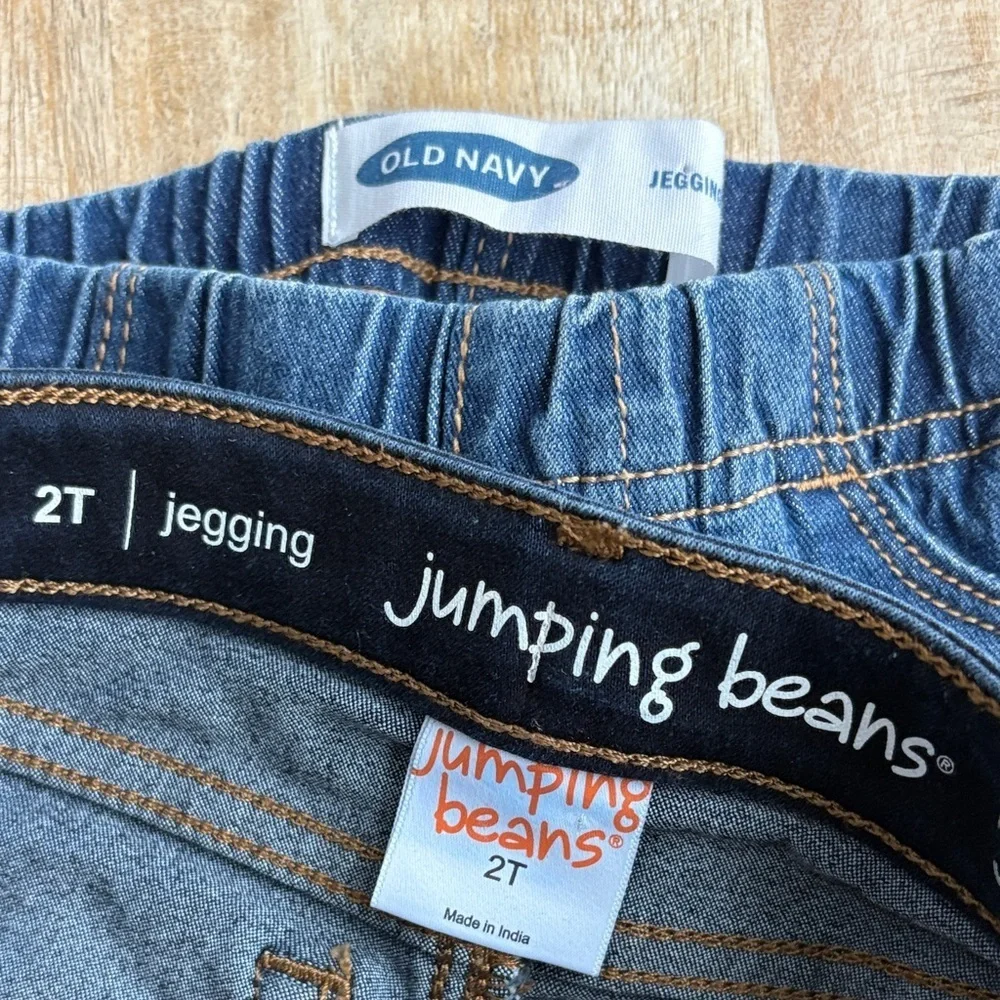 NWOT Girls Blue Jeans Set size 2t